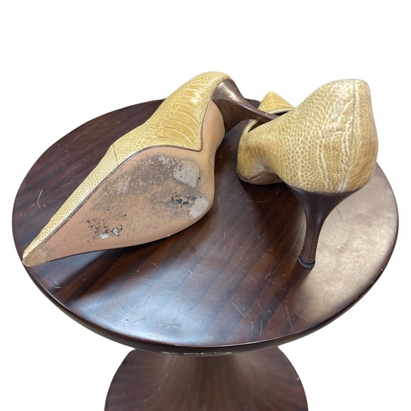 Gucci python pointed toe heel - Picture 2 of 2